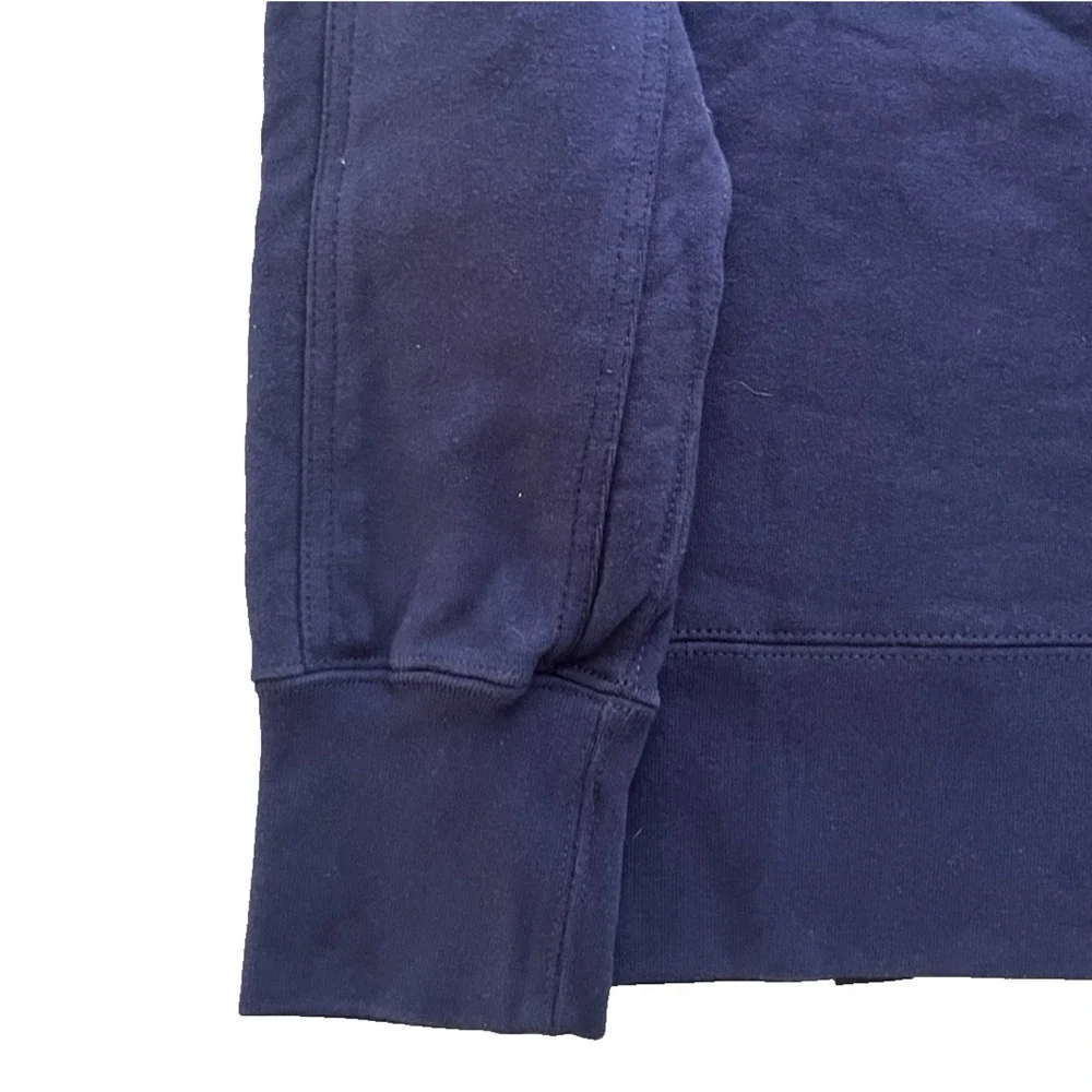American Giant Mens Classic Full Zip Hoodie Sweatshirt Medium Blue Heavyweight